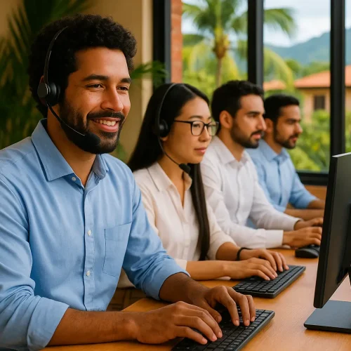 Une équipe pluridisciplinaire surveille en continu les systèmes informatiques pour prévenir les incidents avant qu’ils ne perturbent l’activité des entreprises locales.